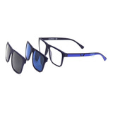 Emporio Armani Ea4115 57591w Matte Dark Blue Oftalmico Solar