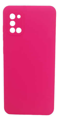 Estuche Protector Funda Siliconecase Para Samsung A31 Fucsia