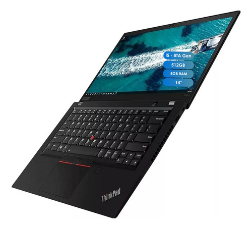 Portátil Lenovo T490s Core I5 De 8 Gen - 512ssd -8gb 14¨