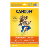 Papel Vegetal 60g A4 Canson 10 Folhas