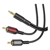 Cable Aux Audio Bl11 3.5mm A Doble Rca 1.5m