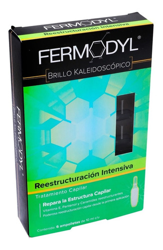 2 Cajas Ampolletas Reestructuración Intensiva Fermodyl 6x10