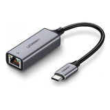 Adaptador Usb 3.1 Type-c Lan Rede Rj45 100/1000mbps Ugreen