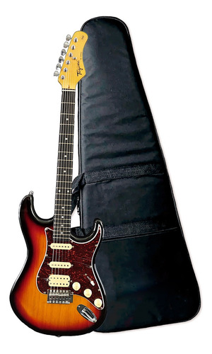 Guitarra Tagima Tg-540 Tg 540 Sb Com Capa Luxo Oferta