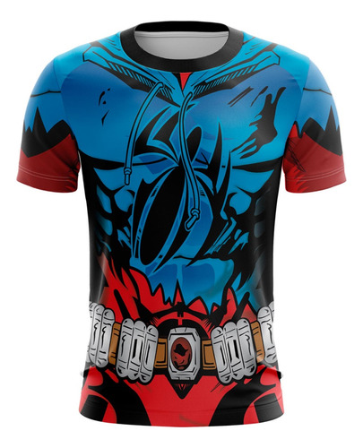 Playera Sublimada Spider Man Escarlata D2