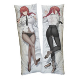 Chainsaw Man Power Dakimakura Anime Funda Para Almohada