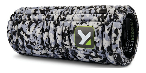 Rodillo Para Masaje Foam Roller Gris Camuflaje Trigger Point