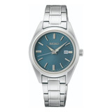 Reloj Seiko Mujer Sur531p1 Cristal Zafiro 100m Gtia Oficial