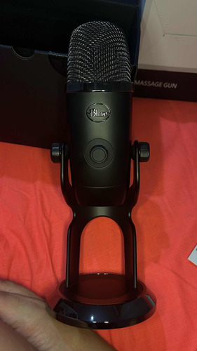 Microfone Condensador Usb Blue Yeti X Com 4 Padrões