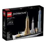 Set De Construcción Lego Architecture New York City 598 Piezas  En  Caja