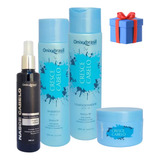 Kit Cresce Cabelo 4 Passos 300ml Onixx Brasil Tônico Capilar