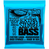 Cuerdas De Bajo Ernie Ball P02835 Bass Extra Slinky