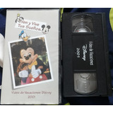 Película Vhs Video De Vacaciones Disney 2001 Vhs