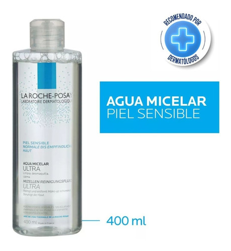 Agua Micelar Ultra La Roche Posay 400 Ml