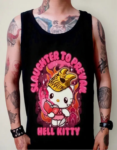 Playera Slaughter To Prevail Hell Kitty Brutal Deathcore | Envío gratis