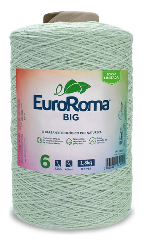 Barbante Euroroma Big Cone 1,8 Kg - Escolha Cor