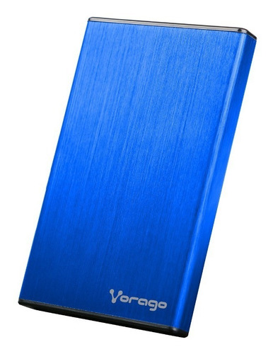 Case Para Disco Duro 2.5 Hdd Sata Usb 3.0 Vorago Hdd201 Azul