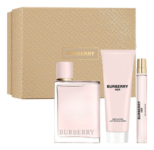 Set Burberry Her Eau De Parfum 100ml Premium