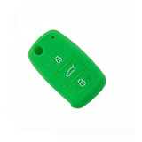 Funda Silicon Llave Jetta Clasico Bora Vento Vw Verde Limon