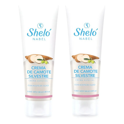 Crema Camote Silvestre Con Aceite D Olivo Sheló Nabel S040-2 | Envío gratis