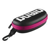 Estuche Para Antiparras De Natacion Arena - Negro Y Fucsia