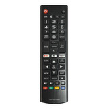 Controle Smart Tv Compatível C/ LG Akb75375604 Netflix Novo