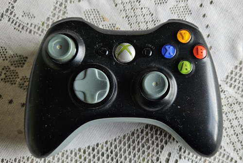 Controle Original Xbox 360 Preto (arcade)