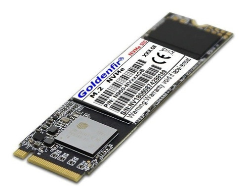 Hd Ssd Goldenfir 256gb M.2 M2 Nvme Cor Preto