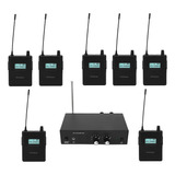 Retorno Palco Monitor Uhf Sem Fio In Ear Anleon S2 - 7 Recep