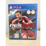 Jogo - Ps4 - Pes 2015 - Pro Evolution Soccer - Mídia Física