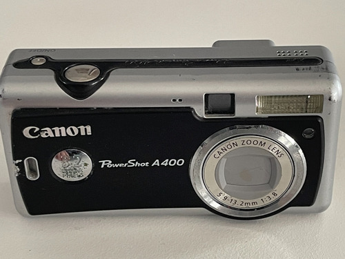 Câmera Fotográfica Canon Powershot A400 Não Funciona