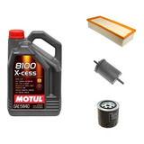 Service Peugeot 308 Thp Filtros X3 Aceite Motul 8100 Escaneo