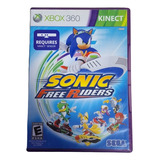 Jogo Xbox 360 Kinect Sonic Free Riders - Usado - Sem Manual