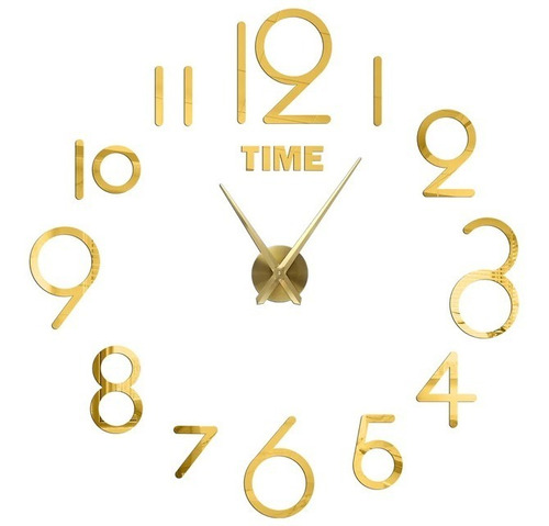 Reloj De Pared Numeros Con Diseño De Cuarzo