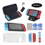 Kit De Accesorios 16 En 1 Con Funda Para Nintendo Switch