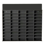 Estante Hobby Hotweels Organizador 50 Lugares Laser Preto