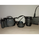  Canon Eos Rebel T6 18-55mm Con Detalle En Flash