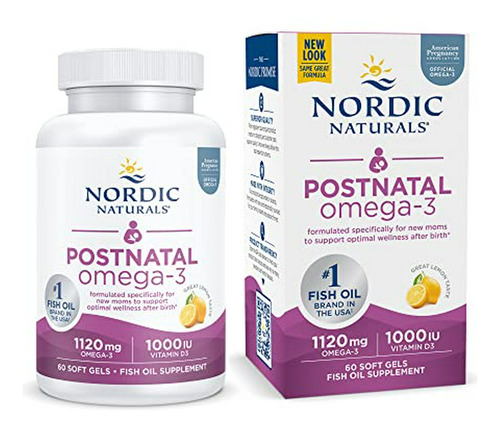 Omega-3 Postnatal Para Mamás - 30 Dosis