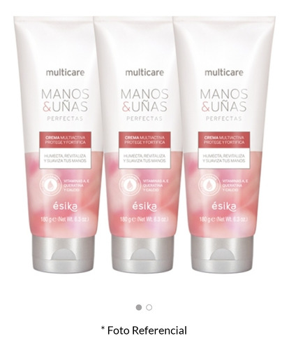 Crema Manos & Uñas Multicare De Esika 180gr