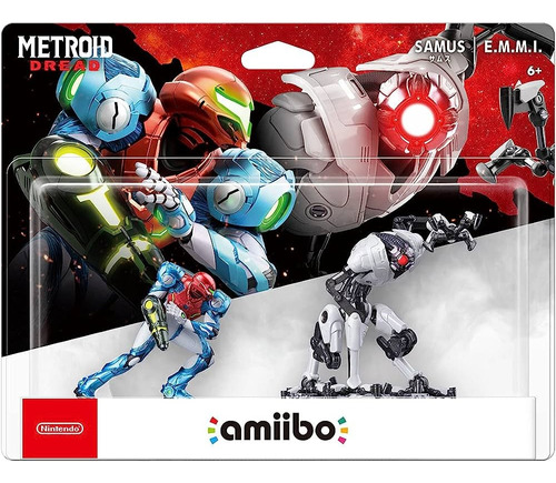 Amiibo Metroid Doble Pack Samus Y E.m.m.i  - Nintendo Switch