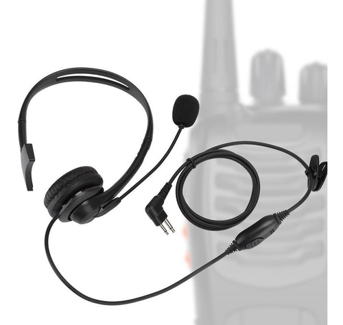 Auriculares Micrófono Para Motorola Radio Vhf/uhf Gp300 Gp30