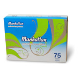 Pañuelo De Papel Tissue Manhattan Box X75 Un. - 12 Cajas
