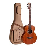 Violão Crafter Grand Mino Alm Aço Eq Ds-2 Tampo Sólido + Bag