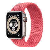 Correa Extensible Trenzada Para Apple Watch Tejida