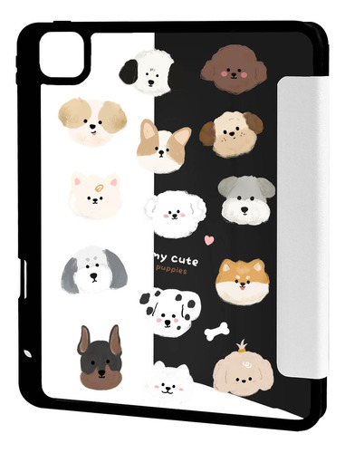 Funda Blanda Con Diseño Perro Dibujos Animados For iPad Pro