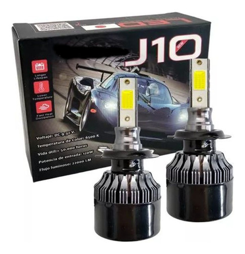 Luces Led Cree J10 12v/24v Exclusivo Camión Micros Auto Dyl