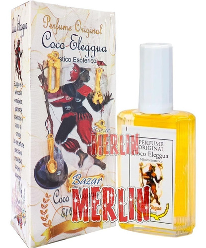Perfume Coco Elegua Con Amuleto De Herramientas - Preparado