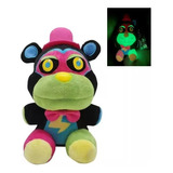 Peluche Fnaf Midnight Bear Que Brilla En La Oscuridad