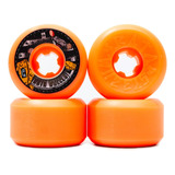 Ruedas Naranja Para Patineta Rata Wheels Alcantarilla 54mm