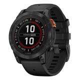 Garmin Fenix 7 Pro Solar Correa Silicona Negro 47mm Reloj